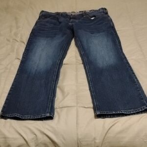 Ariat Men's Flare Jeans in Dark Blue